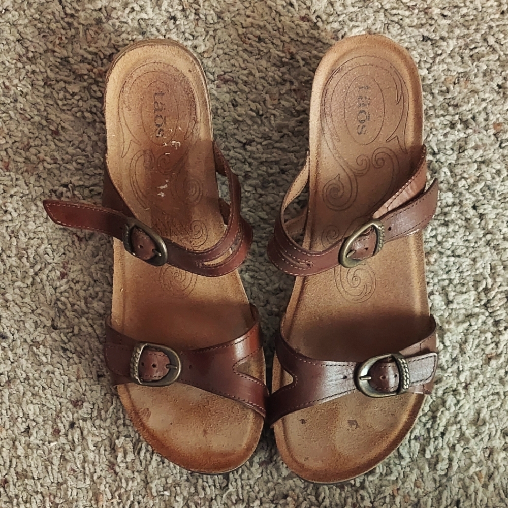 Great Taos Brown Leather Sandals